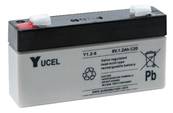 Batterie étanche Yuvolt Y1.2-6FR 6V 1.2Ah. Garantie 6 mois